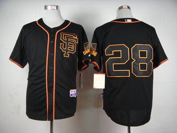 Posey San Francisco Giants black Alternate jersey