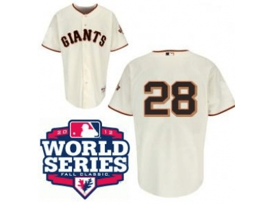 Posey San Francisco Giants cream jersey