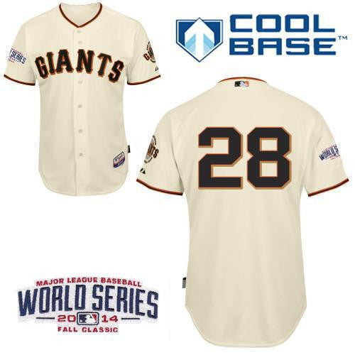 Posey San Francisco Giants cream jersey