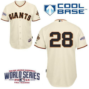 Posey San Francisco Giants cream jersey