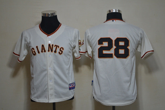 Posey San Francisco Giants cream jersey