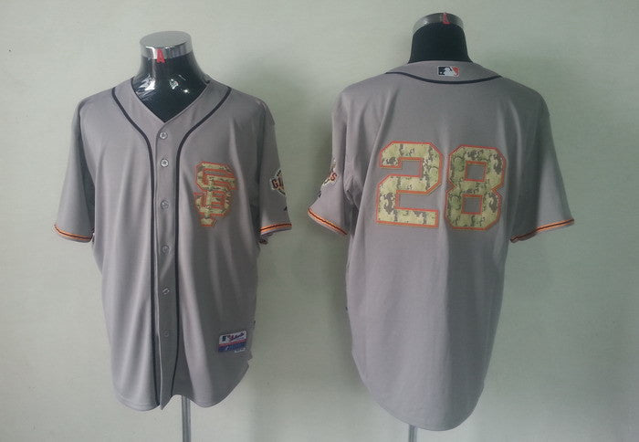 Posey Grey San Francisco Giants camo Camo jersey
