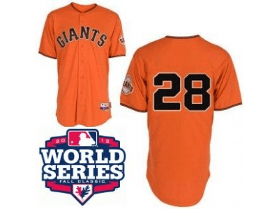 Posey San Francisco Giants orange jersey