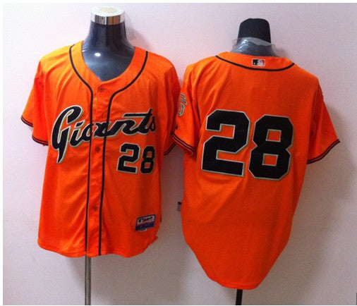 Posey San Francisco Giants orange jersey