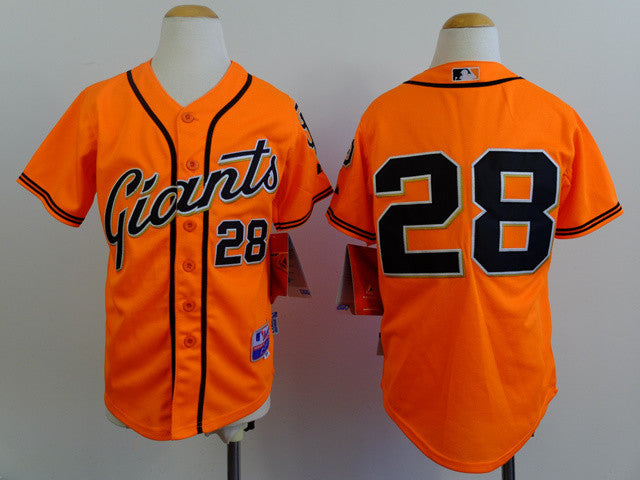 Posey San Francisco Giants orange jersey