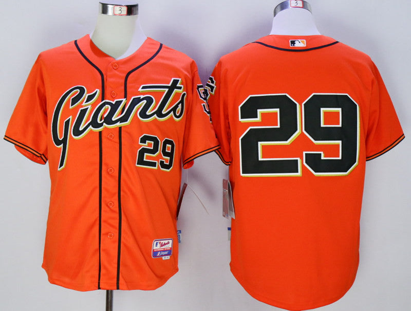 Hector Sanchez San Francisco Giants orange jersey