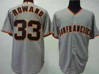Rowand San Francisco Giants grey jersey