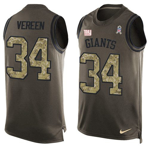 Shane Vereen New York Giants green Salute To Service jersey