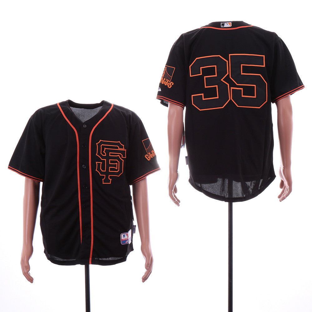 Brandon Carwford San Francisco Giants black Alternate jersey