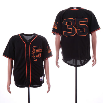 Brandon Carwford San Francisco Giants black Alternate jersey