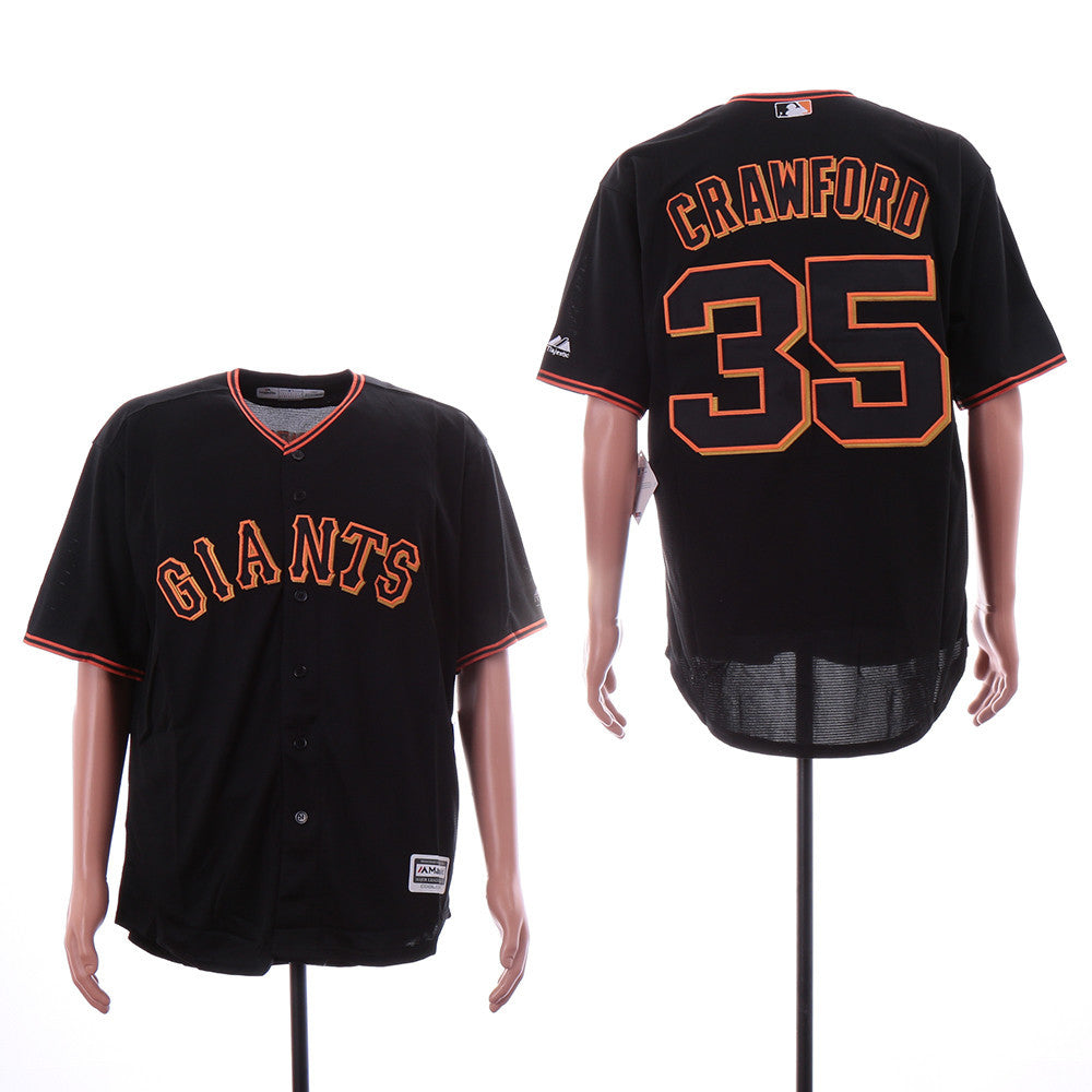 Brandon Carwford San Francisco Giants black jersey
