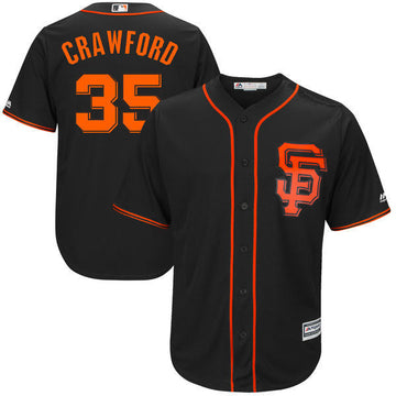 Brandon Crawford San Francisco Giants black Alternate jersey