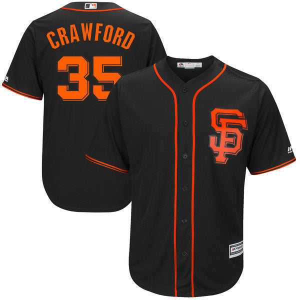 Brandon Crawford San Francisco Giants black Alternate jersey