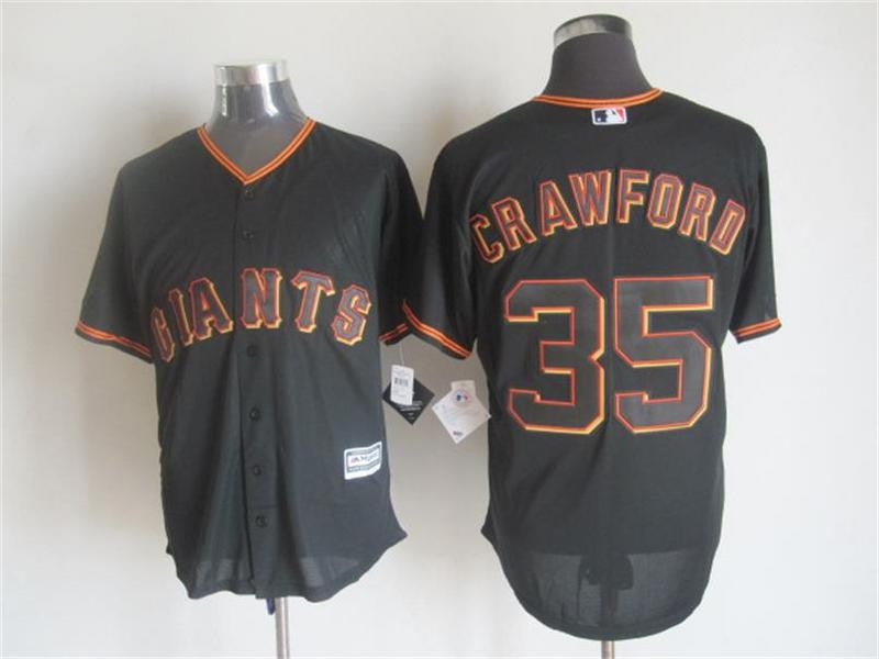Brandon Crawford San Francisco Giants black jersey