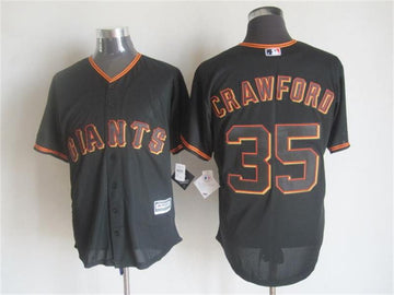 Brandon Crawford San Francisco Giants black jersey