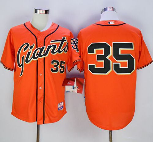 Brandon Crawford San Francisco Giants orange Alternate jersey