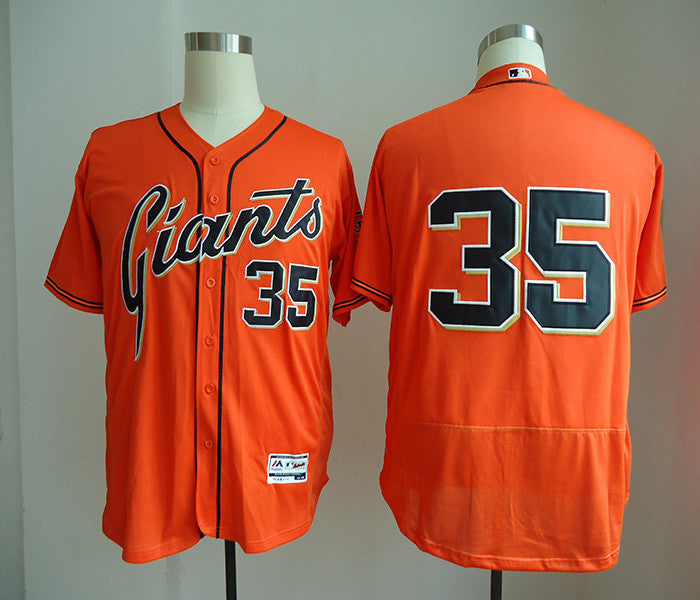 Brandon Crawford San Francisco Giants orange jersey