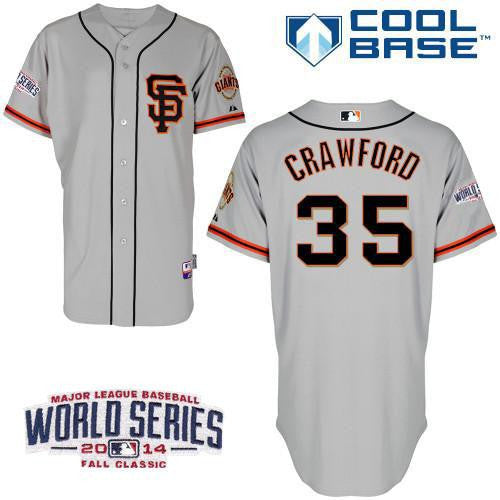 Crawford San Francisco Giants grey Road jersey