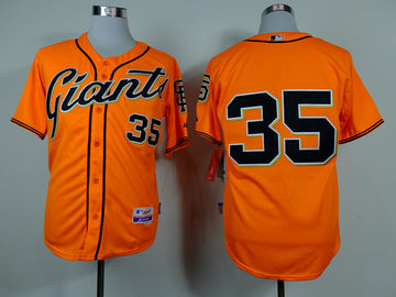 Crawford San Francisco Giants orange jersey