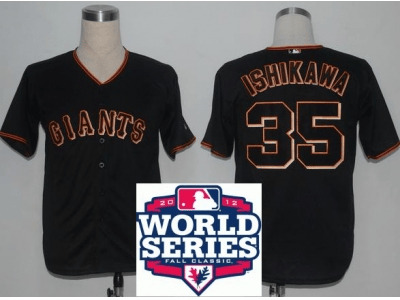 Ishikawa San Francisco Giants black jersey