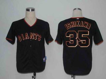 Ishikawa San Francisco Giants black jersey