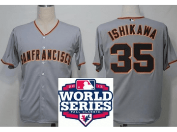 Ishikawa San Francisco Giants grey jersey