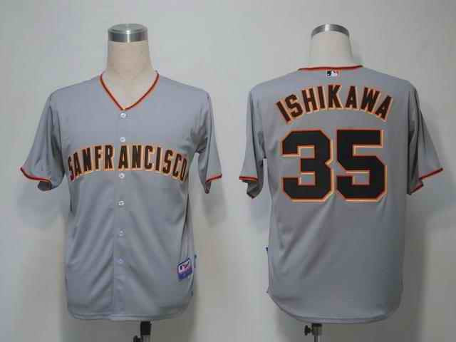 Ishikawa San Francisco Giants grey jersey