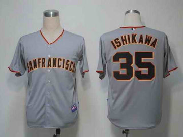 Ishikawa San Francisco Giants grey jersey