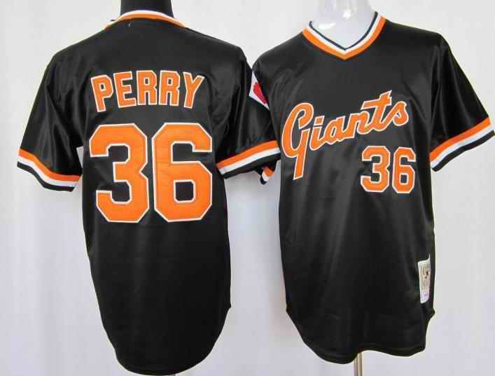 Perry San Francisco Giants black jersey