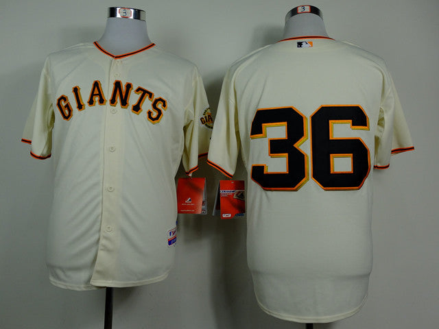 Perry San Francisco Giants cream jersey