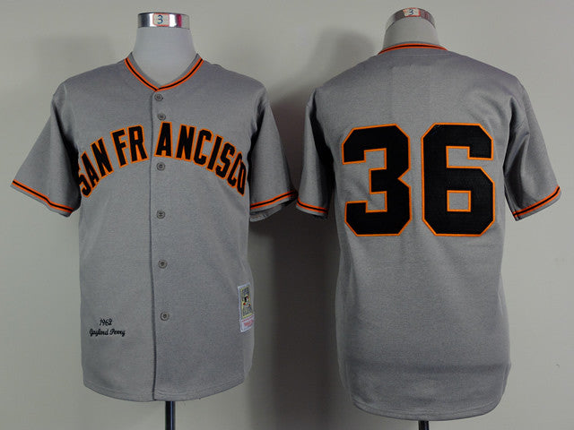 Perry San Francisco Giants grey jersey