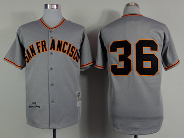 Perry San Francisco Giants grey jersey