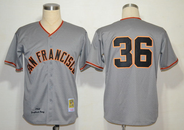 Perry San Francisco Giants grey jersey