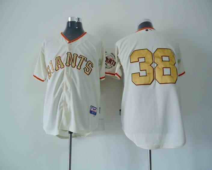 Wilson San Francisco Giants cream jersey