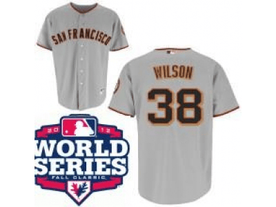 Wilson San Francisco Giants grey jersey