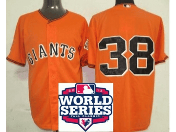 Wilson San Francisco Giants orange jersey