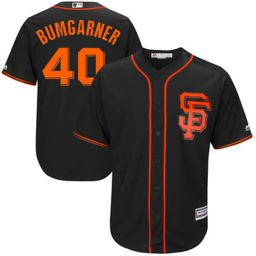 Madison Bumgarner San Francisco Giants black Alternate jersey