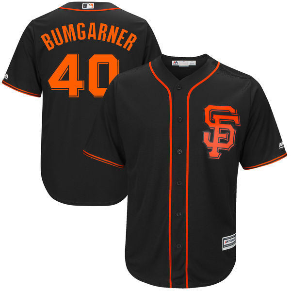 Madison Bumgarner San Francisco Giants black Alternate jersey