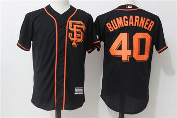 Madison Bumgarner San Francisco Giants black Alternate jersey