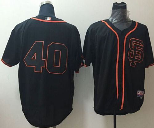 Madison Bumgarner San Francisco Giants black Alternate jersey
