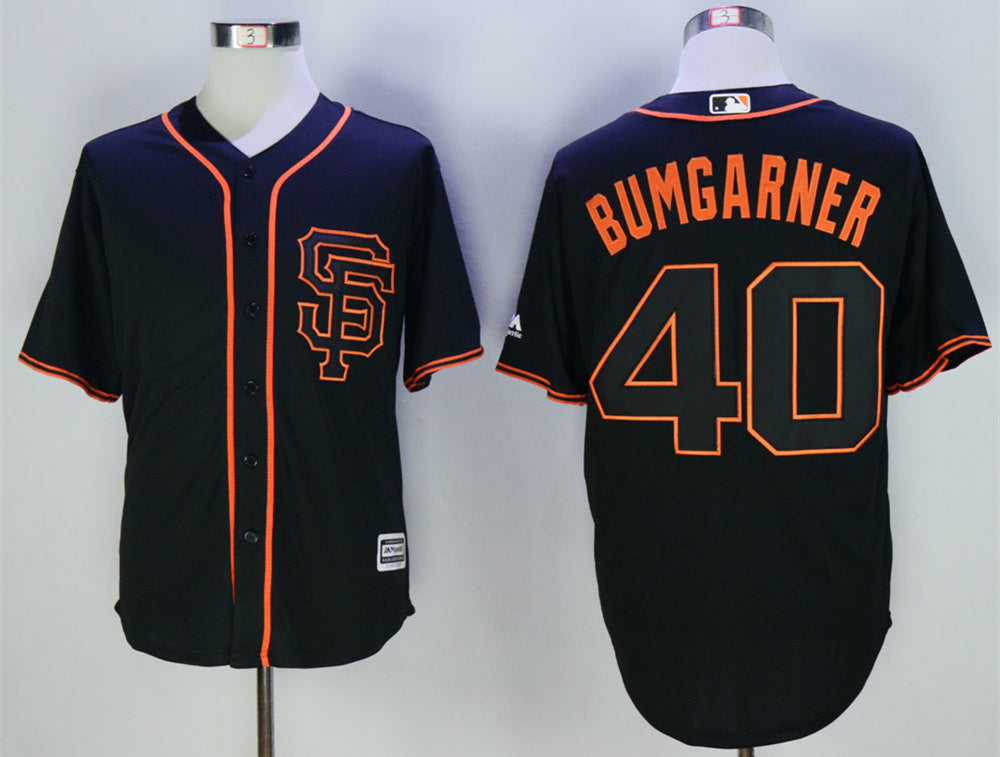Madison Bumgarner San Francisco Giants black Alternate jersey