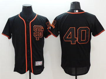 Madison Bumgarner San Francisco Giants black jersey