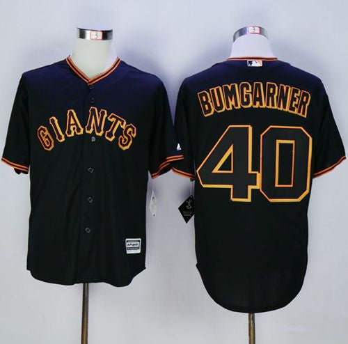 Madison Bumgarner San Francisco Giants black Fashion jersey