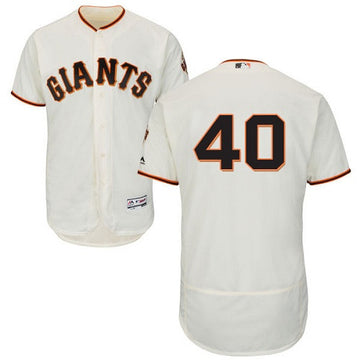 Madison Bumgarner San Francisco Giants cream jersey