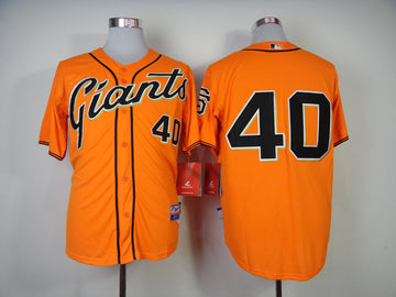 Madison Bumgarner San Francisco Giants orange jersey