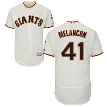 Mark Melancon San Francisco Giants cream jersey