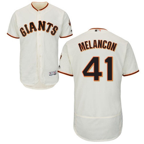 Mark Melancon San Francisco Giants cream jersey