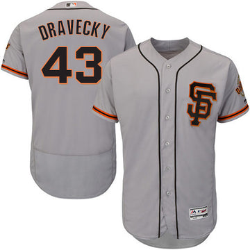 Dave Dravecky San Francisco Giants gray Road jersey