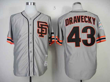 Dravecky San Francisco Giants grey jersey
