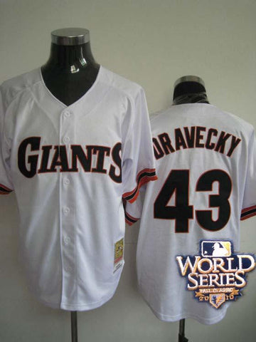 Dravecky San Francisco Giants white jersey